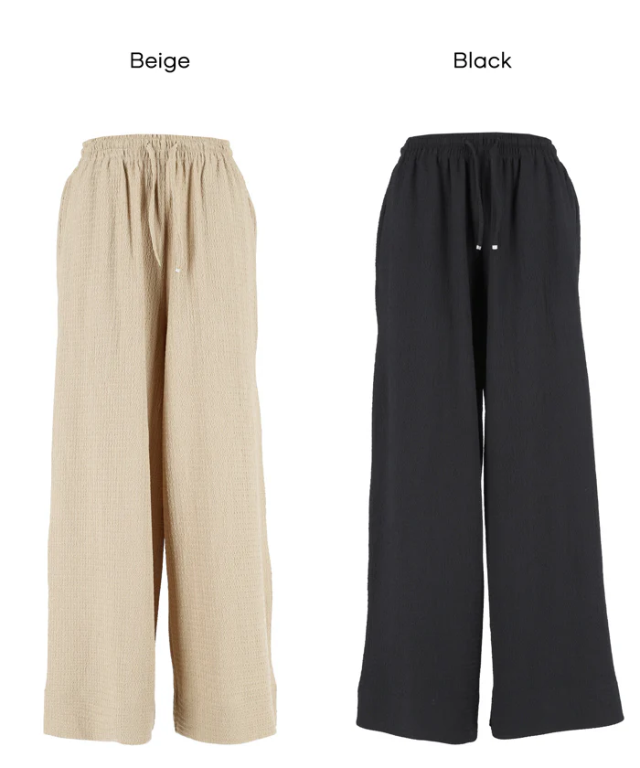シボウェーブワイドパンツ レディース メール便不可 - Image 16