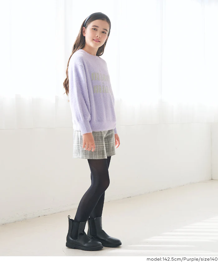 ラメロゴニットトップス キッズ メール便不可 - Image 12