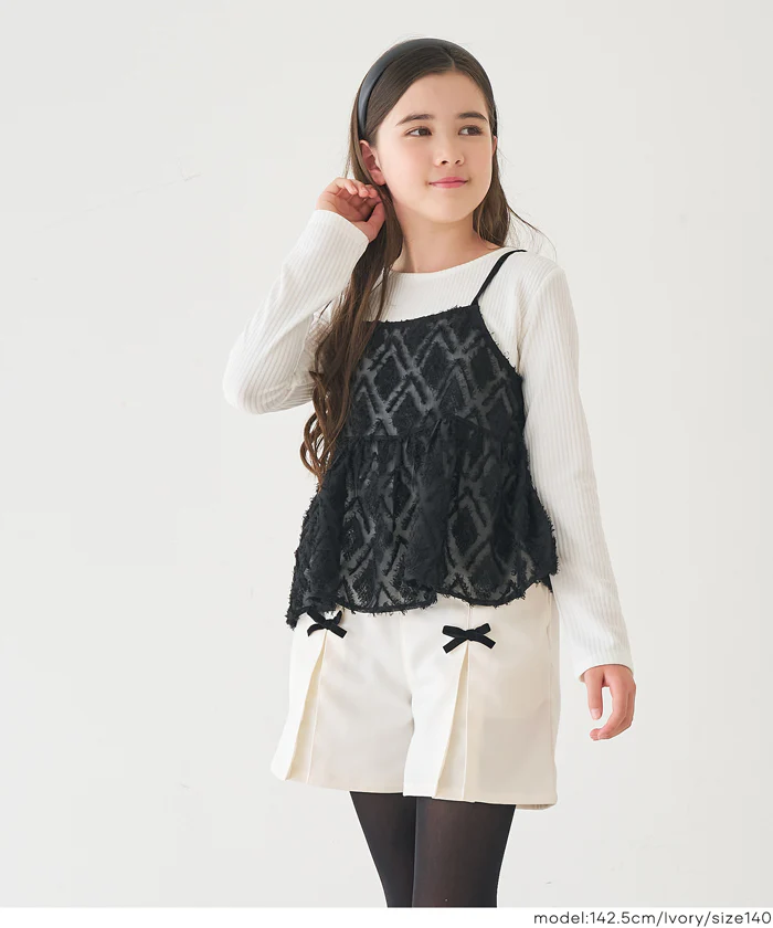 セール★2290円→1490円リボンショーパン キッズ メール便不可 - Image 6