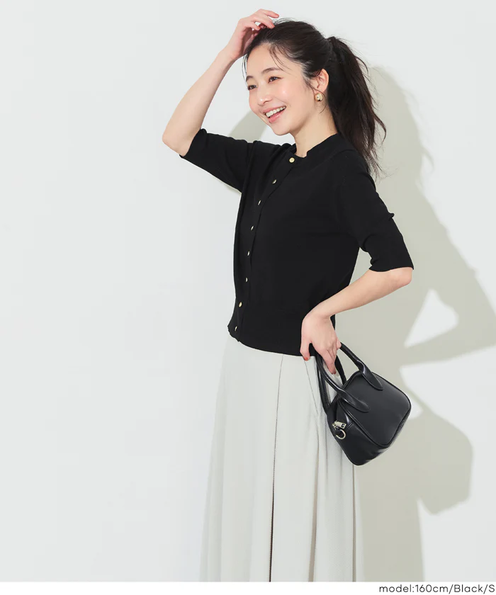 UVカット半袖カーディガン レディース メール便不可 - Image 11