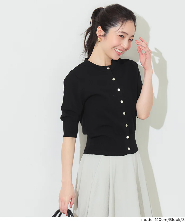 UVカット半袖カーディガン レディース メール便不可 - Image 13