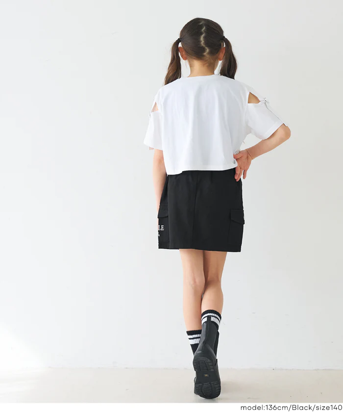 フロントジップスカート キッズ メール便不可 - Image 5