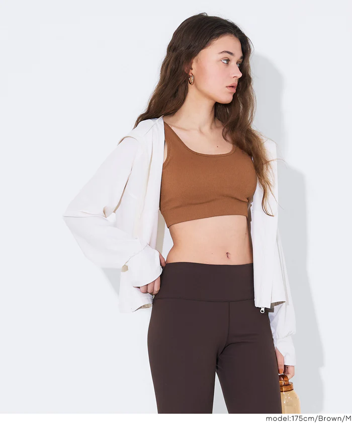 OUT BRA クロップドタンクトップ レディース メール便不可 - Image 9