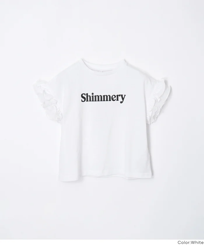 GW限定セール★ 袖フリルレイヤードTシャツ キッズ メール便不可 - Image 13