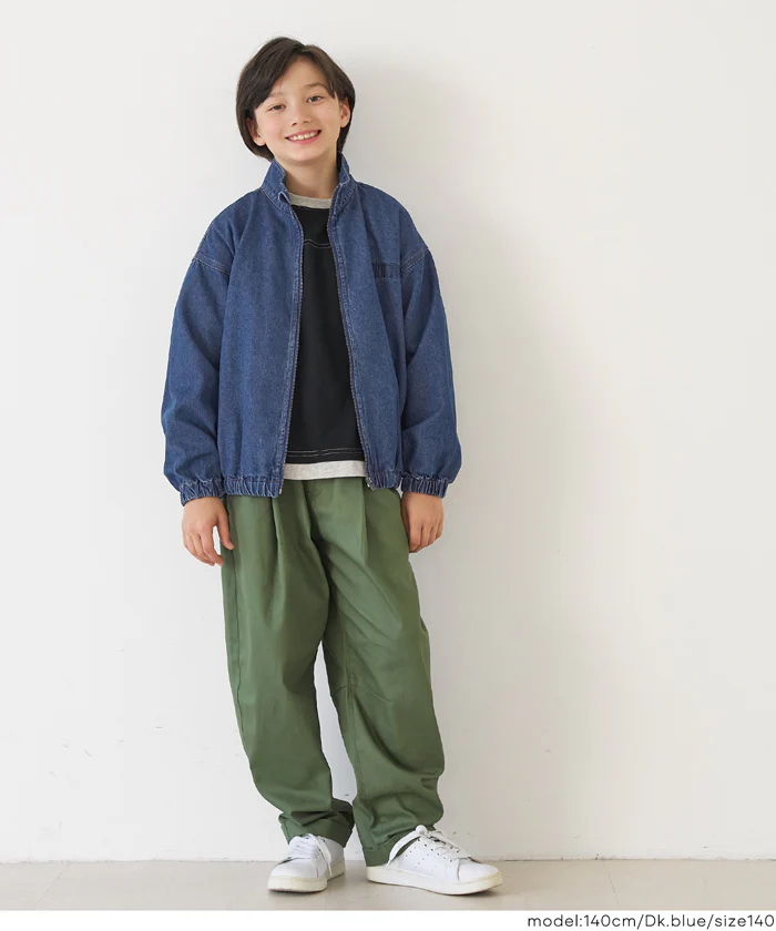 デニムブルゾン キッズ メール便不可 - Image 2
