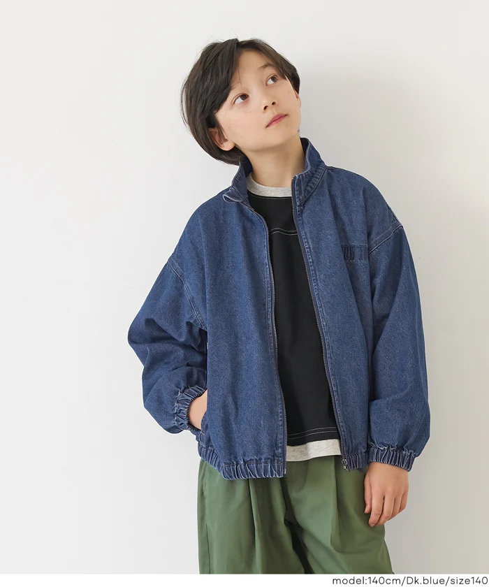 デニムブルゾン キッズ メール便不可 - Image 4