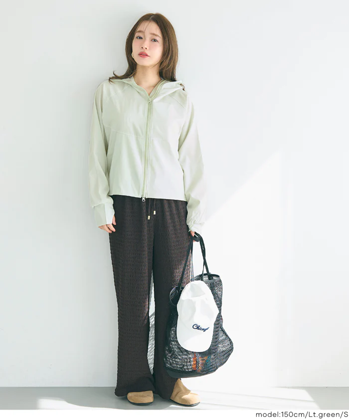 GW限定セール★ UVカットドルマンパーカー レディース メール便不可 - Image 17
