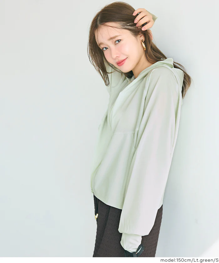 GW限定セール★ UVカットドルマンパーカー レディース メール便不可 - Image 18