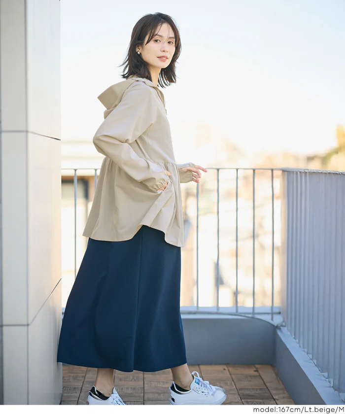 GW限定セール★ UVカットティアードパーカー レディース メール便不可 - Image 11