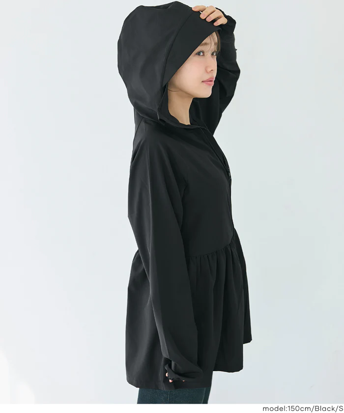 GW限定セール★ UVカットティアードパーカー レディース メール便不可 - Image 14