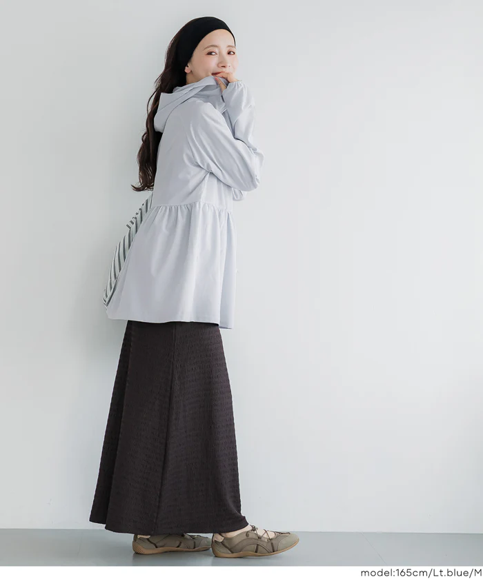 GW限定セール★ UVカットティアードパーカー レディース メール便不可 - Image 19