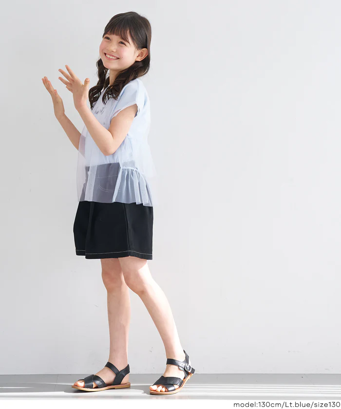 チュールバックフリルトップス キッズ メール便不可 - Image 11