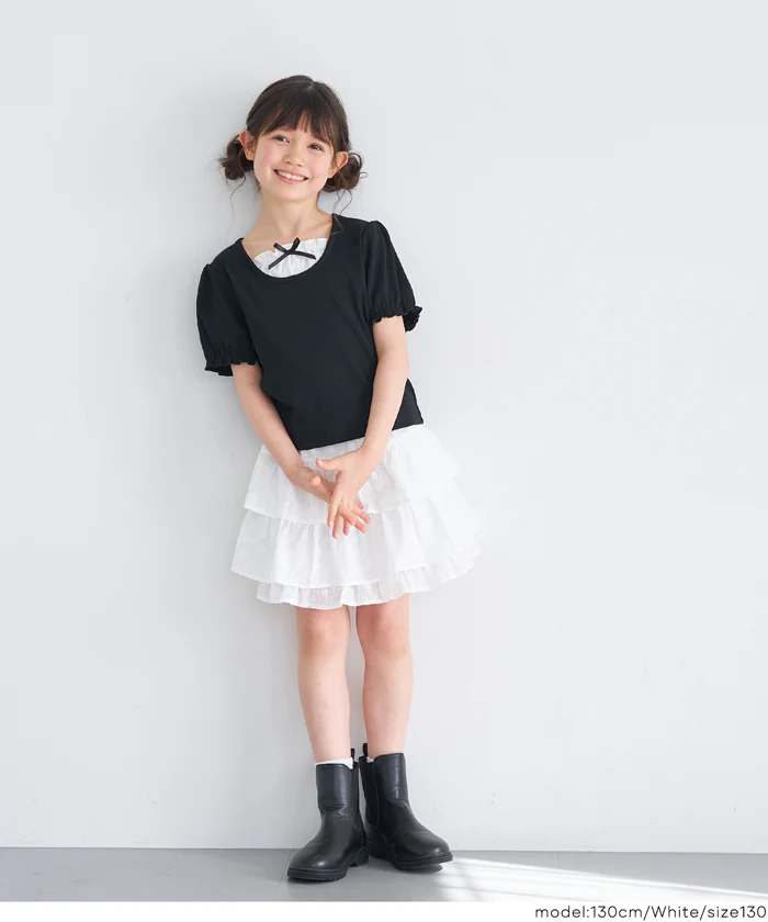 レースフリルスカート キッズ メール便不可 - Image 2