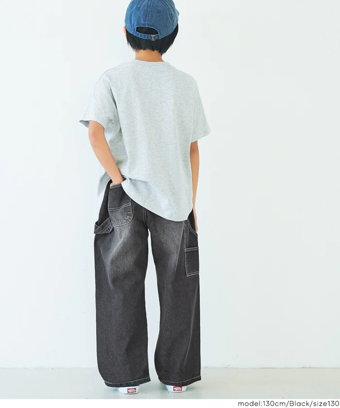 セール★2490円→1990円 デニムペインターパンツ キッズ メール便不可 - Image 12