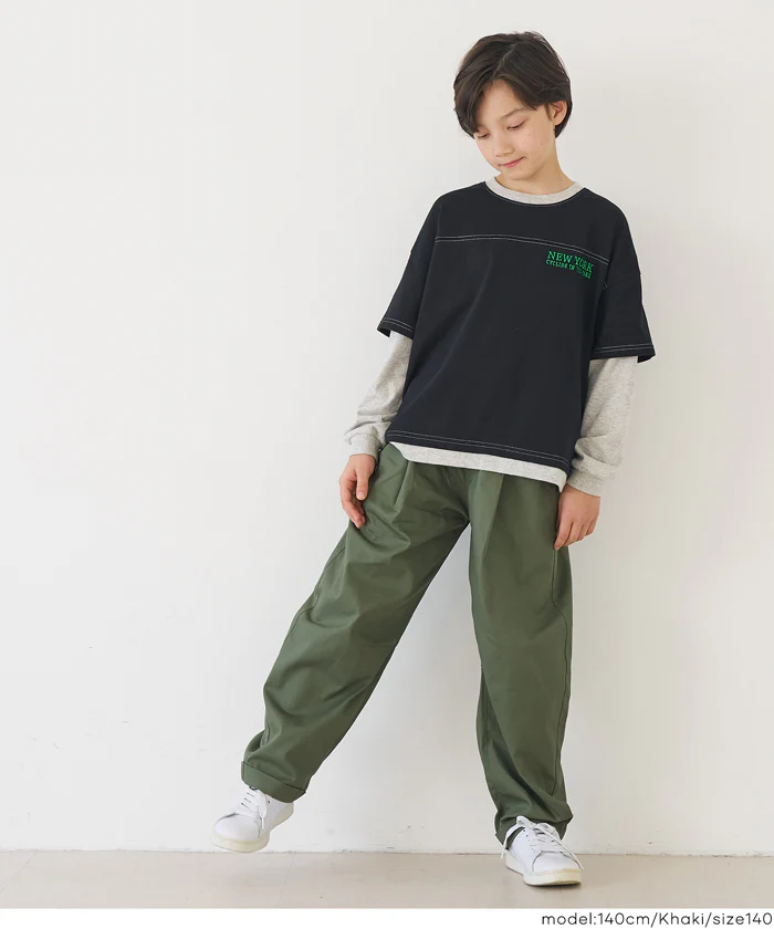 タックカーブパンツ キッズ メール便不可 - Image 2