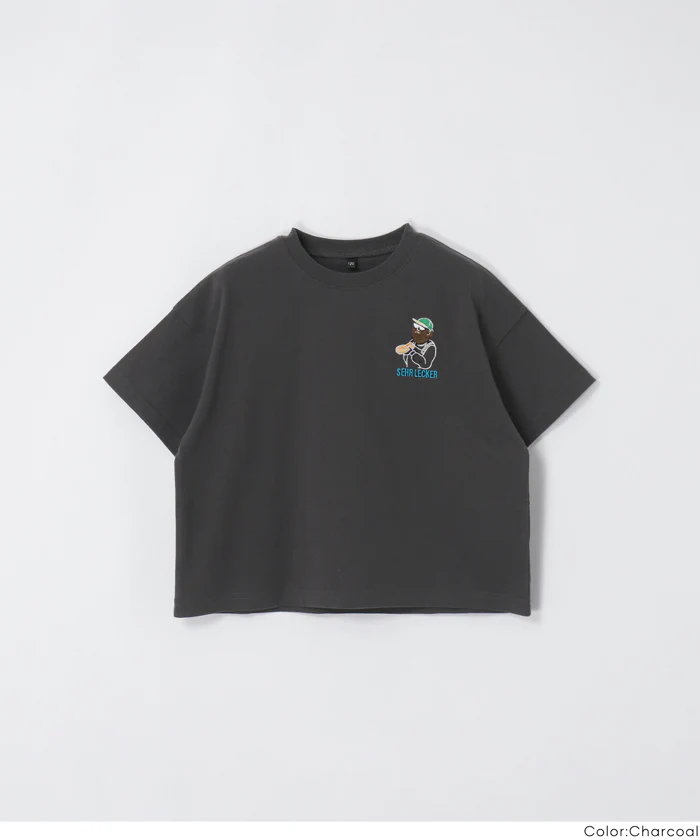 ワンポイント刺繍Tシャツ キッズ メール便不可 - Image 14
