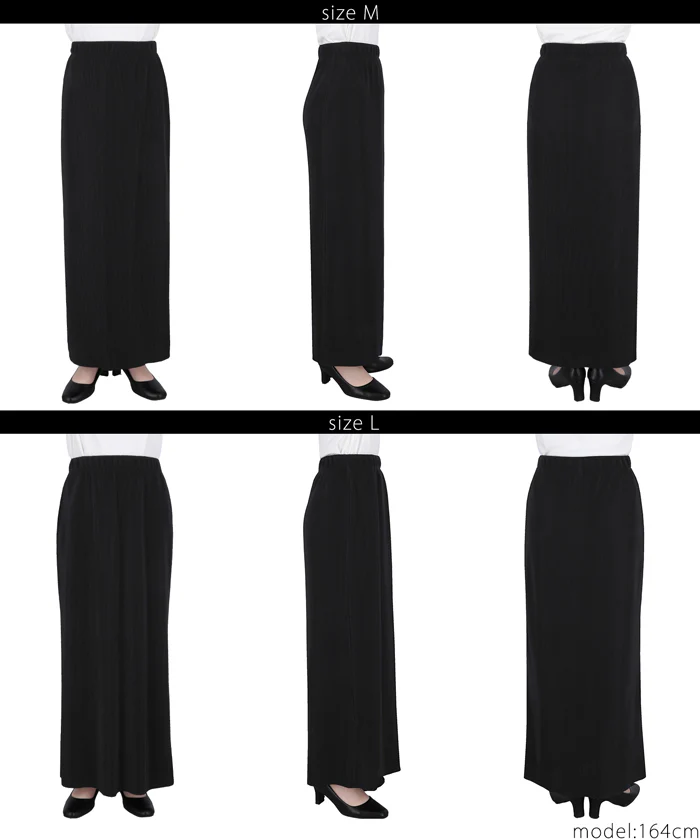 ストレッチプリーツIラインスカート レディース メール便不可 - Image 19