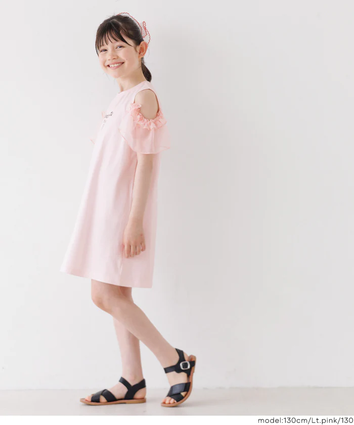 袖シアーワンピース キッズ メール便不可 - Image 10