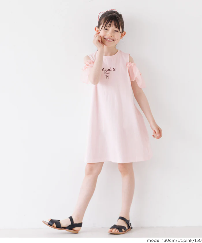 袖シアーワンピース キッズ メール便不可 - Image 11