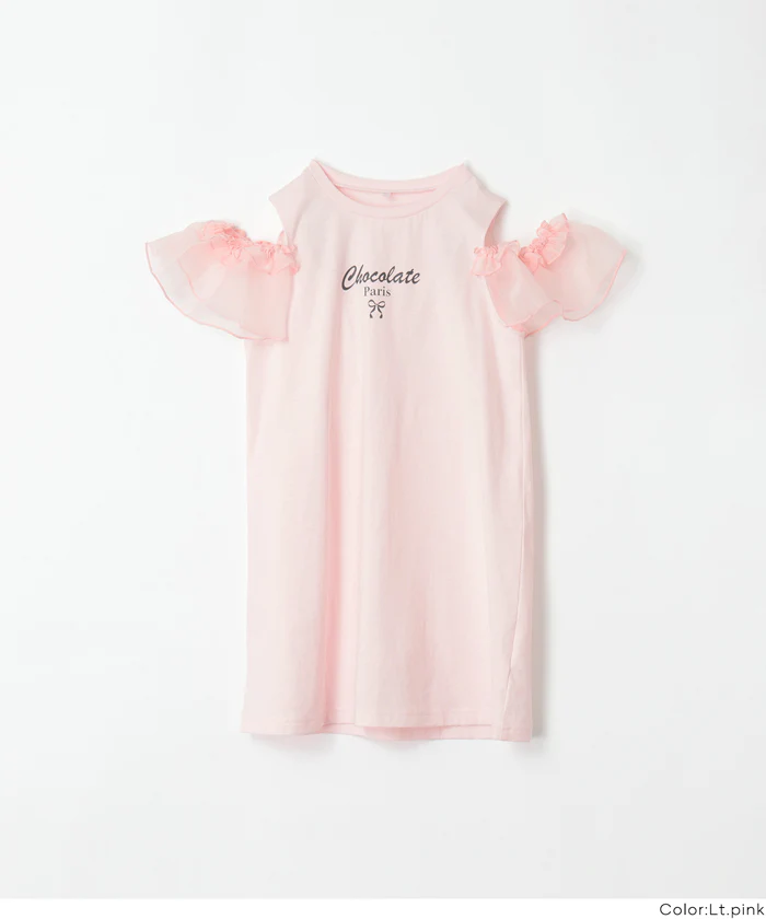 袖シアーワンピース キッズ メール便不可 - Image 14
