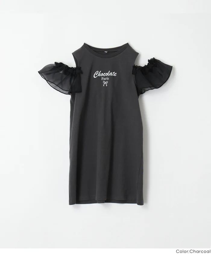 袖シアーワンピース キッズ メール便不可 - Image 15