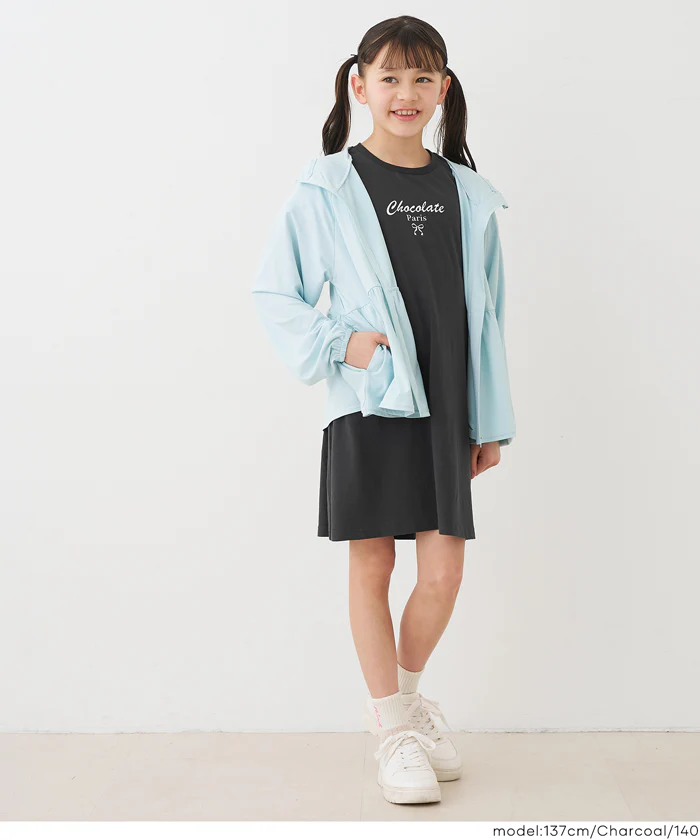 袖シアーワンピース キッズ メール便不可 - Image 6