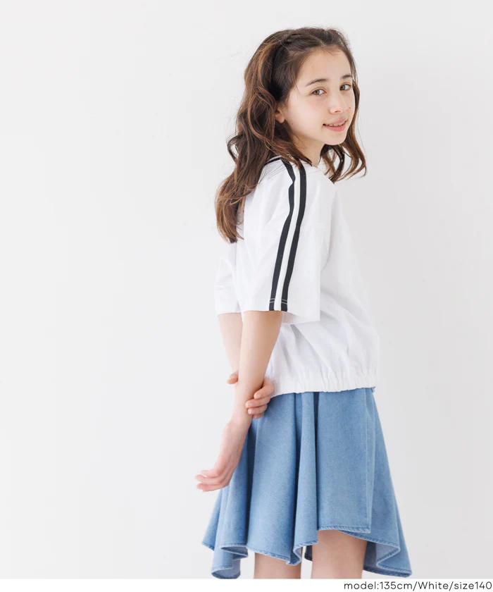 肩ライントップス キッズ メール便可 - Image 3