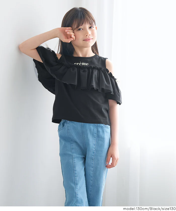 チュールフリルトップス キッズ メール便不可 - Image 10