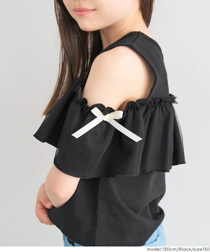 チュールフリルトップス キッズ メール便不可 - Image 11