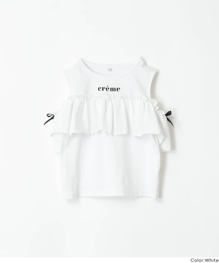 チュールフリルトップス キッズ メール便不可 - Image 13