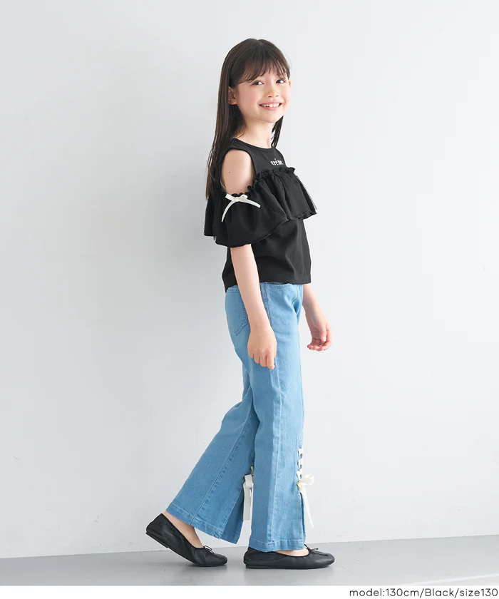 チュールフリルトップス キッズ メール便不可 - Image 8