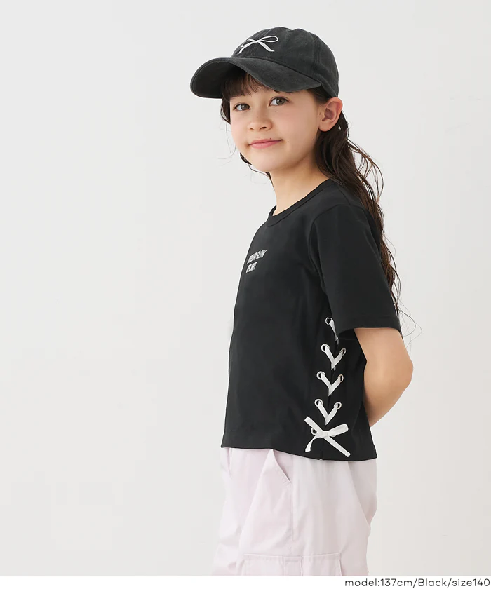 サイドレースアップトップス キッズ メール便可 mrb - Image 3