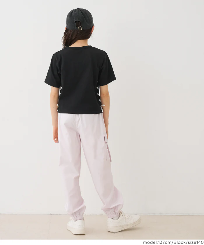 サイドレースアップトップス キッズ メール便可 mrb - Image 5