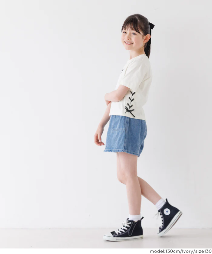 サイドレースアップトップス キッズ メール便可 mrb - Image 9