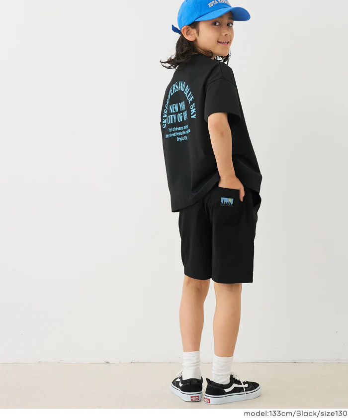 接触冷感ハーフパンツ キッズ メール便不可 - Image 9