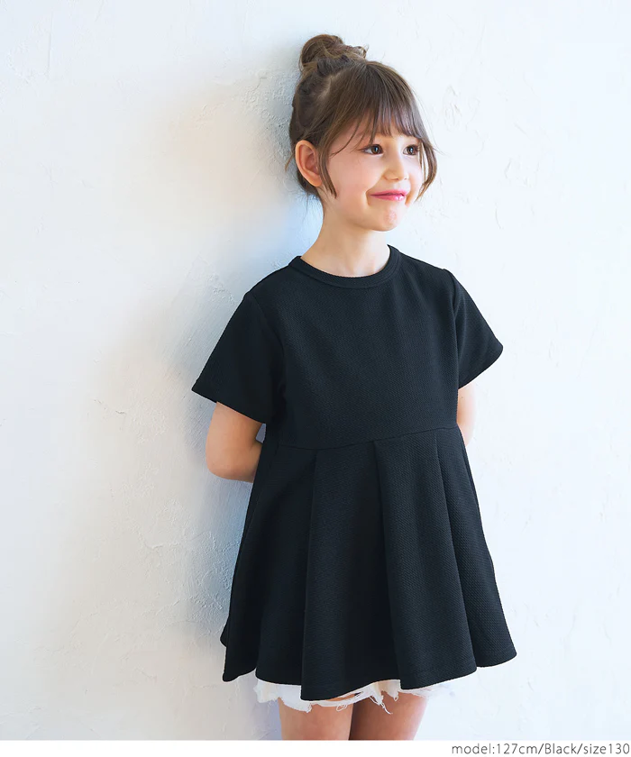 WEB限定セール ★1290円→550円エンボスタックチュニック キッズ メール便不可 - Image 7