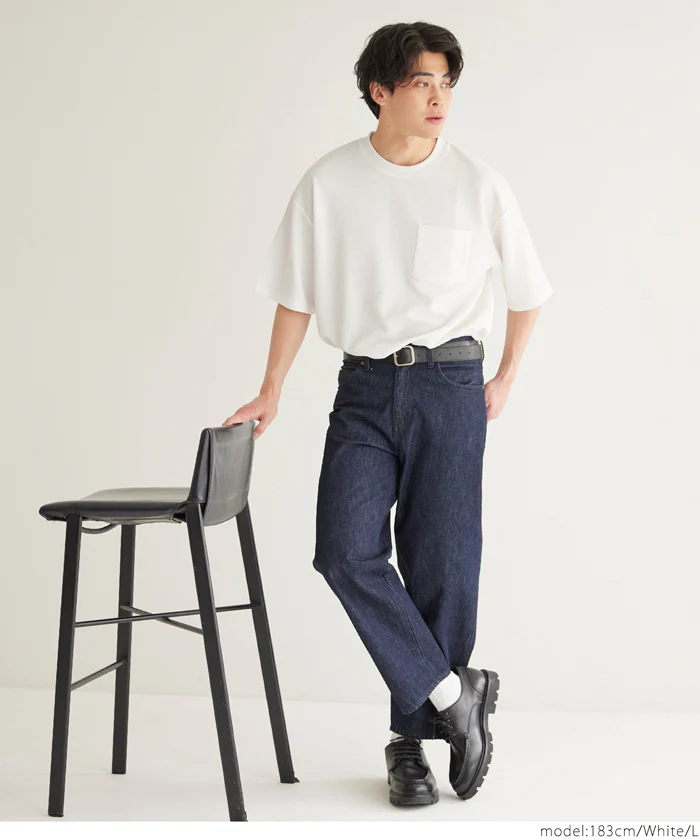 WEB限定セール★1490円→790円 エンボスポケットTee メンズ メール便不可 - Image 10