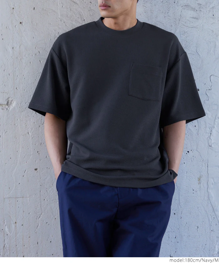 WEB限定セール★1490円→790円 エンボスポケットTee メンズ メール便不可 - Image 17