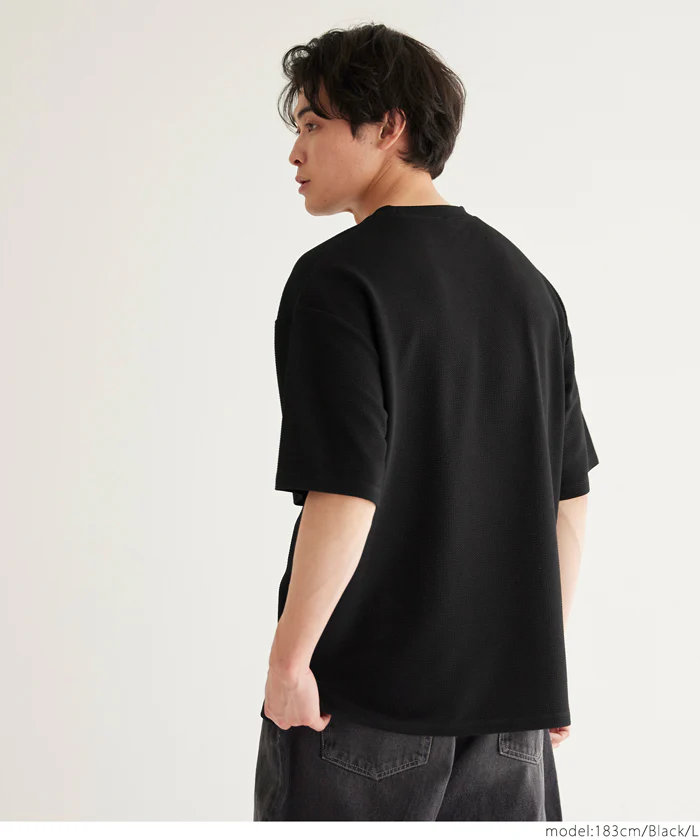 WEB限定セール★1490円→790円 エンボスポケットTee メンズ メール便不可 - Image 3