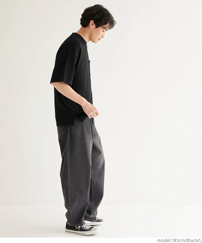 WEB限定セール★1490円→790円 エンボスポケットTee メンズ メール便不可 - Image 4