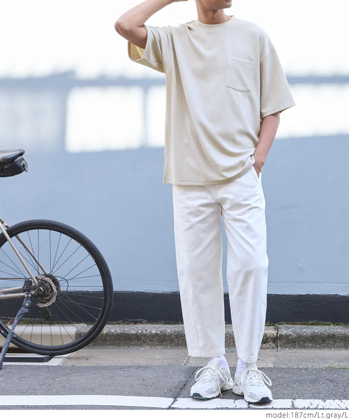 WEB限定セール★1490円→790円 エンボスポケットTee メンズ メール便不可 - Image 8