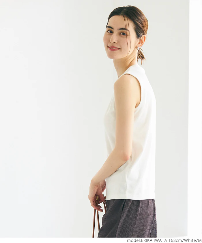 外で着られるブラトップス OUT BRA レディース OUT BRA カップ付き ノースリーブ カップ付きタンク ノースリーブ メール便不可 2 - Image 7