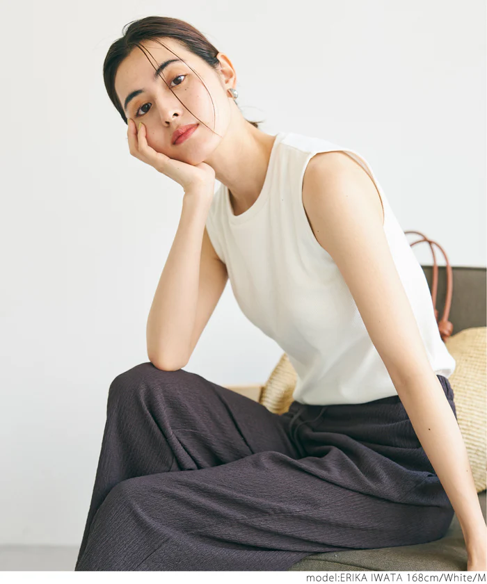 外で着られるブラトップス OUT BRA レディース OUT BRA カップ付き ノースリーブ カップ付きタンク ノースリーブ メール便不可 2 - Image 9