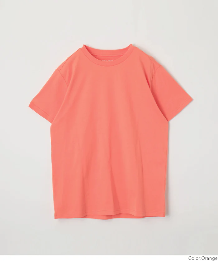 セール★990円→550円 Tシャツ メンズ コットン Uネック レギュラーフィット ミディアム丈 無地 シンプル ベーシック 半袖 綿100 メール便可 23ss coca コカ - Image 15