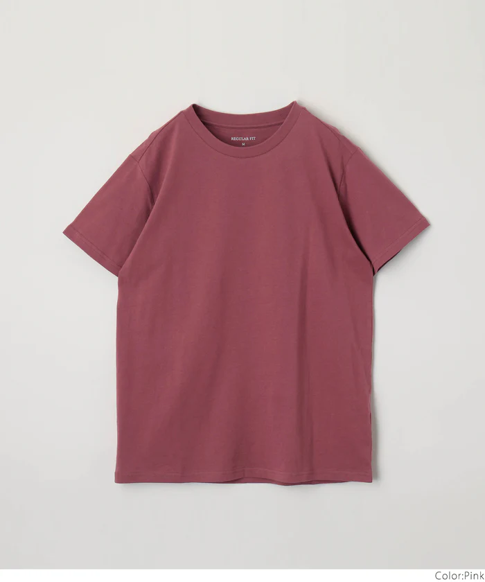 セール★990円→550円 Tシャツ メンズ コットン Uネック レギュラーフィット ミディアム丈 無地 シンプル ベーシック 半袖 綿100 メール便可 23ss coca コカ - Image 18