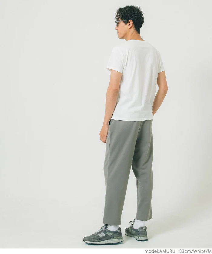 セール★990円→550円 Tシャツ メンズ コットン Vネック レギュラーフィット ミディアム丈 無地 シンプル ベーシック 半袖 綿100 メール便可 23ss coca コカ - Image 4