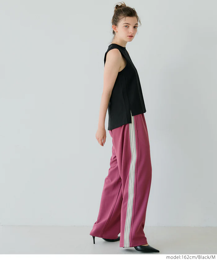 Aラインスリットタンク レディース メール便可 - Image 15
