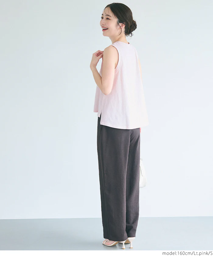 Aラインスリットタンク レディース メール便可 - Image 7