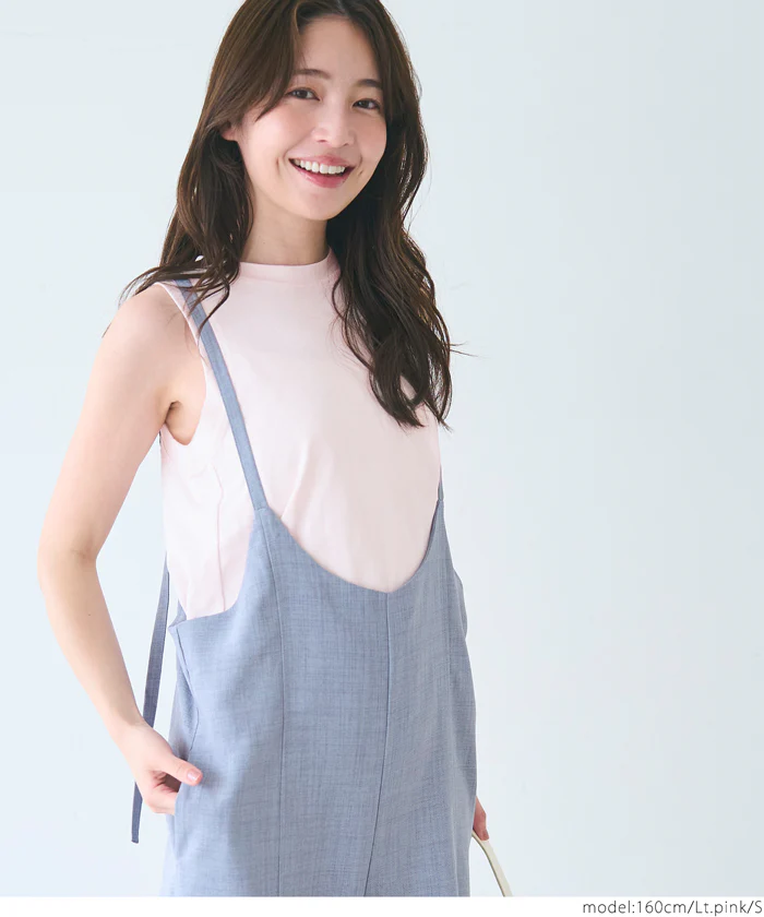 Aラインスリットタンク レディース メール便可 - Image 8