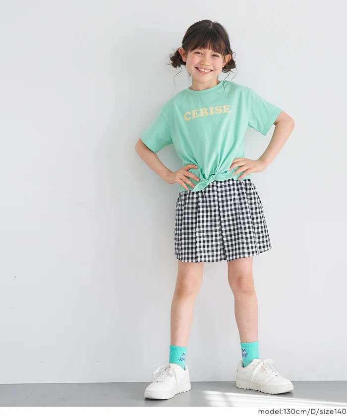 GW限定セール★ 裾リボン結びTシャツ キッズ メール便可 - Image 14